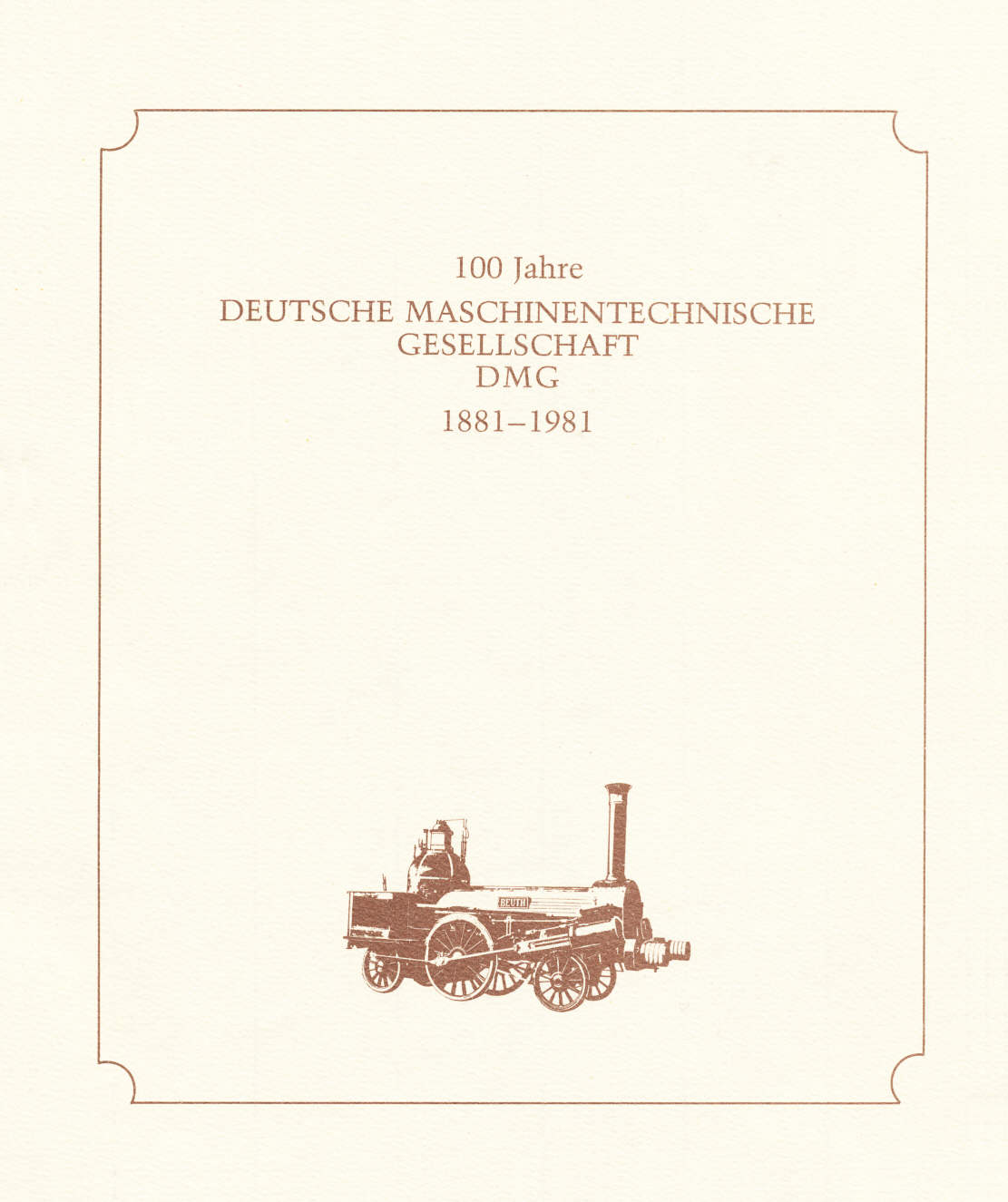Festschrift 1881 - 1981